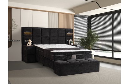 🛏 Vanessa Black: Striking Luxury & Sophisticated Comfort ✨