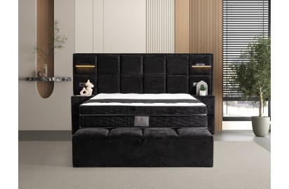 🛏 Vanessa Black: Striking Luxury & Sophisticated Comfort ✨