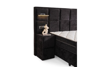 🛏 Vanessa Black: Striking Luxury & Sophisticated Comfort ✨