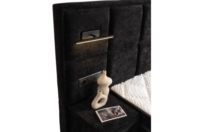 🛏 Vanessa Black: Striking Luxury & Sophisticated Comfort ✨