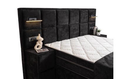 🛏 Vanessa Black: Striking Luxury & Sophisticated Comfort ✨