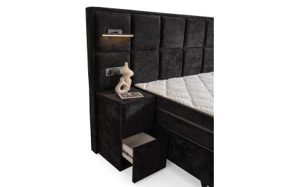 🛏 Vanessa Black: Striking Luxury & Sophisticated Comfort ✨