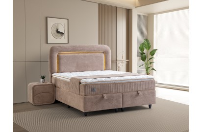 🛏 Montego: Ambient Lit Comfort & Soft Luxury ✨
