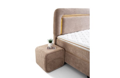 🛏 Montego: Ambient Lit Comfort & Soft Luxury ✨