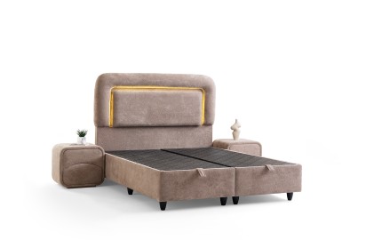 🛏 Montego: Ambient Lit Comfort & Soft Luxury ✨