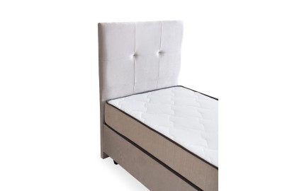 🛏 Larissa Cream: Elegant Comfort for Single Rooms ✨