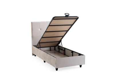 🛏 Larissa Cream: Elegant Comfort for Single Rooms ✨